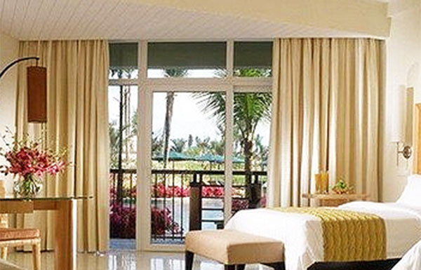 酒店房间窗帘