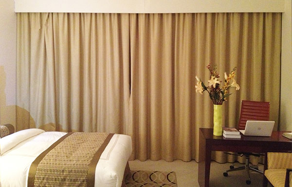 酒店房间窗帘