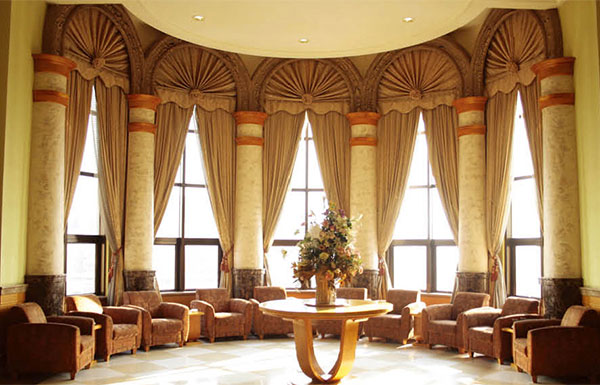 酒店大堂窗帘