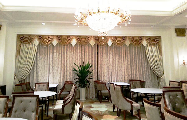 酒店餐厅窗帘